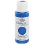 Farba akrylowa R&L Crafter's Choice 59ml, Niebieska/Fluorescent Cerulean - 2